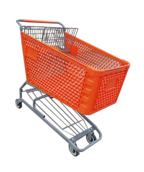 Plastic Shopping Cart 200 Liters