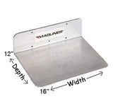 Aluminum hand truck parts nose plate