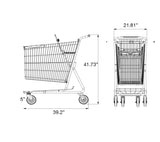 Metal Shopping Cart 175 Liters