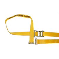 Logistic Strap with Ratchet Buckle Yellow 2"x12