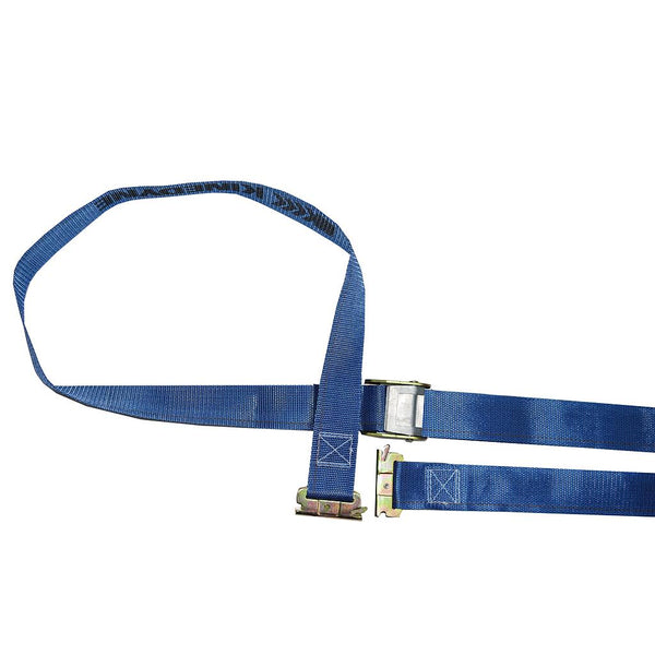 Logistic Strap with Ratchet Buckle Blue 2"x20"