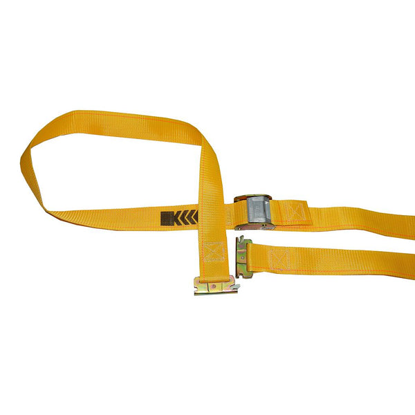 Logistic Strap with Cam Buckle Yellow 2"x 12"