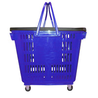 rolling basket supermarket supplies 