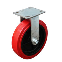 Thermo-Urethane Red 5"x 2" Rigid Caster