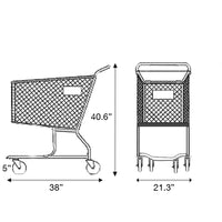 Plastic Shopping Cart 150 Liters